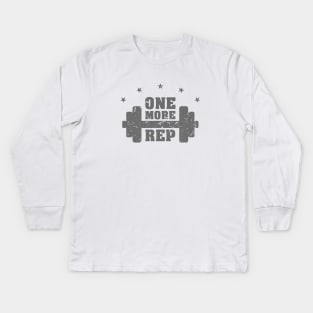 One more rep Kids Long Sleeve T-Shirt